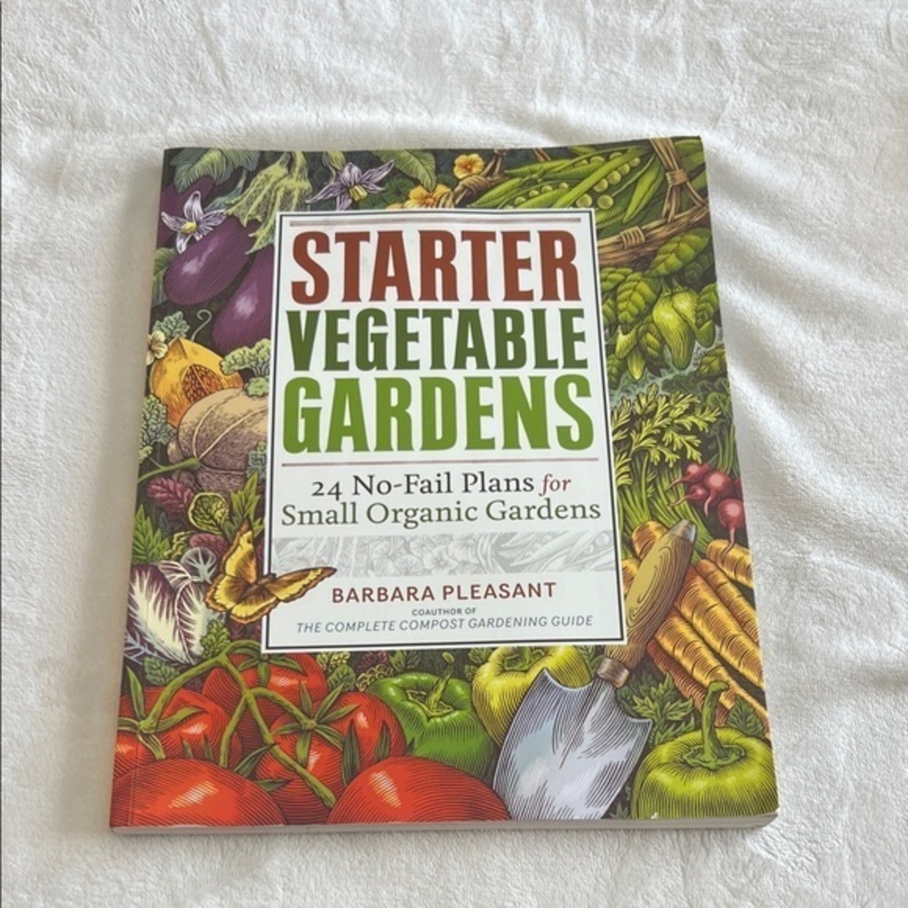 Starter vegetable gardens book